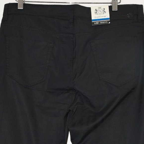 BLACK NWT English Laundry Men’s 5 Pocket Pants "Midway pants" - Picture 8 of 9